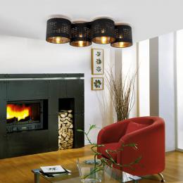 Потолочная люстра TK Lighting 852 Tago Black  - 7 купить